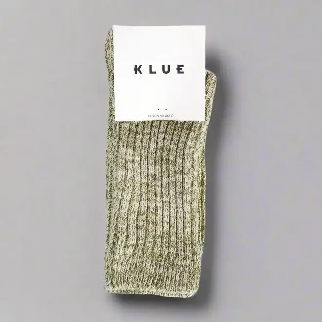 Klue katoenen sokken met patroon groen