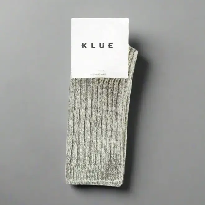 Klue silk & wol dust star sokken grijs