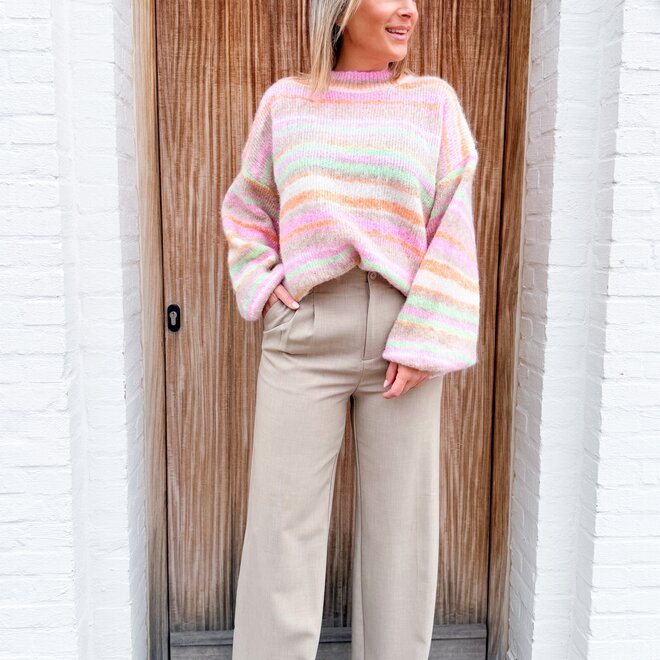The pastel muse knit