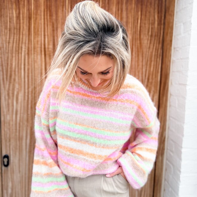 The pastel muse knit