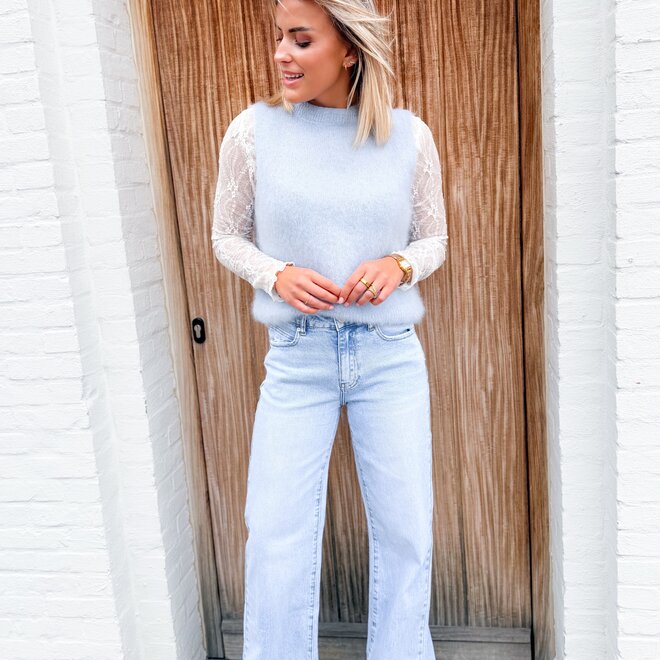 Everyday happiness debardeur babyblue