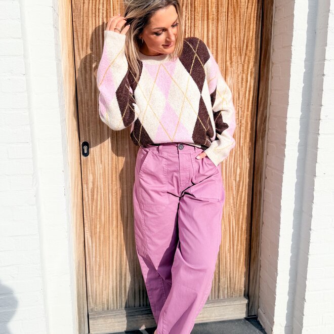 Orbit pants vieux roze