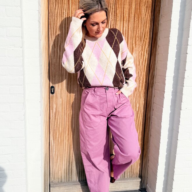 Orbit pants vieux roze