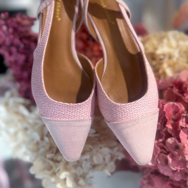 Pastel pink slingback
