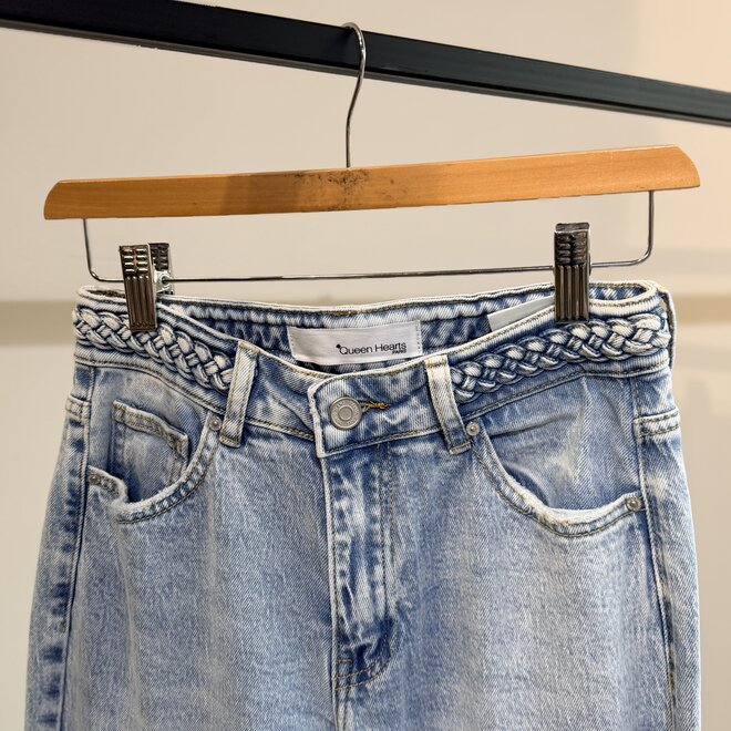 Woven wide jeans