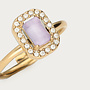 Vintage ring lavender