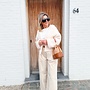 The wide trench beige