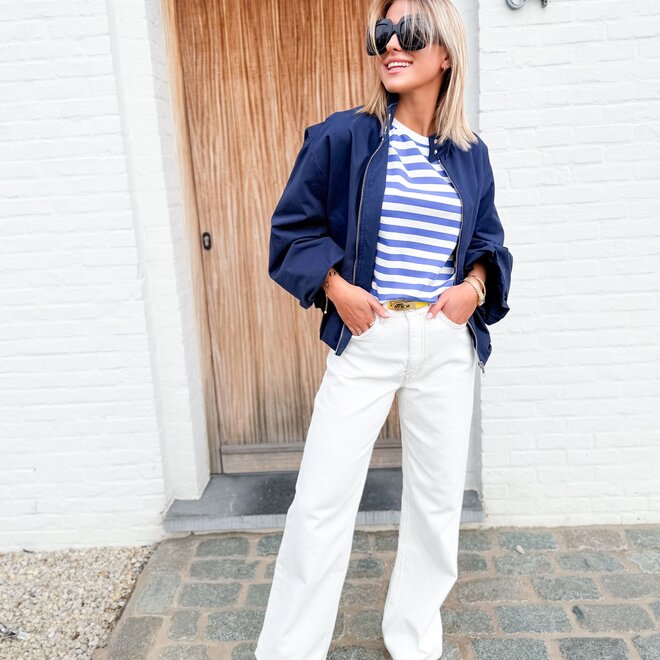 White wide jeans (tall leg)