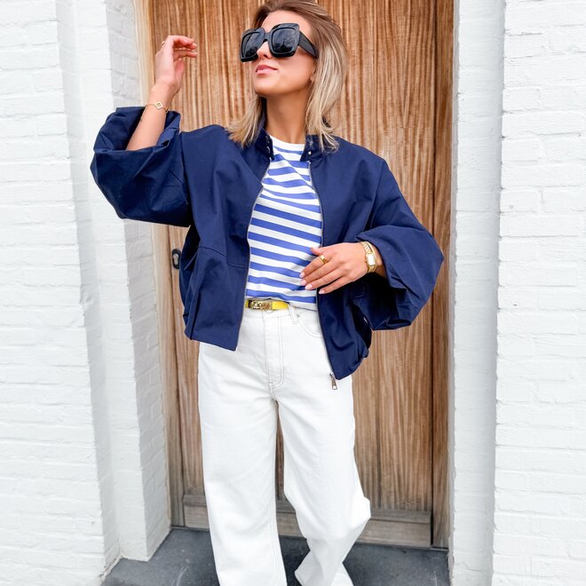 Paris stripes shirt  blue