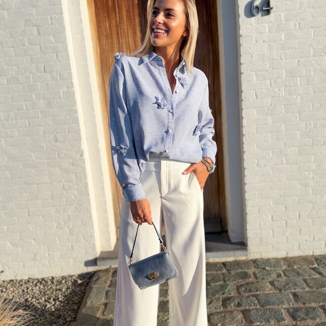 Double trouble pants white