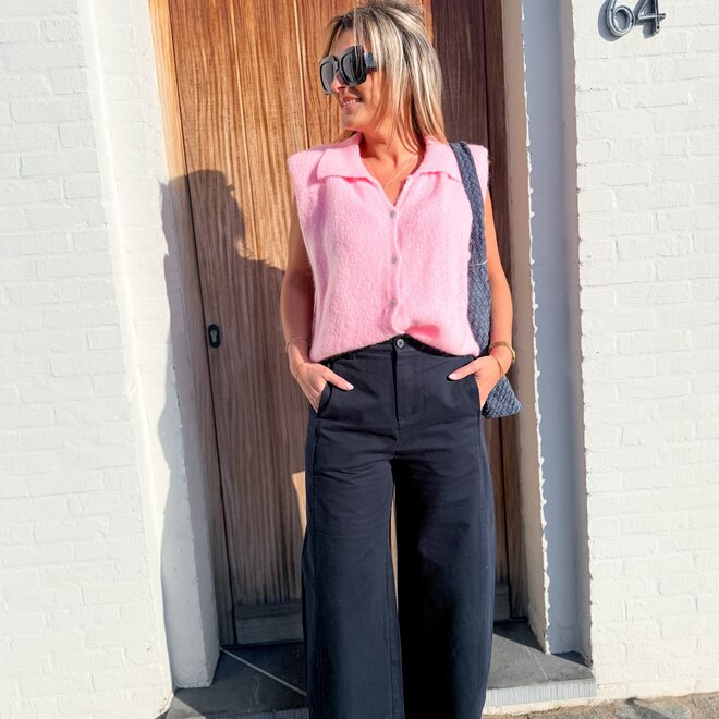 Breeze shape trench pants marine