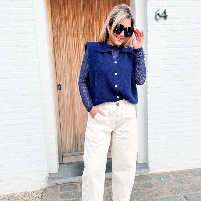 Barrel love pants ecru