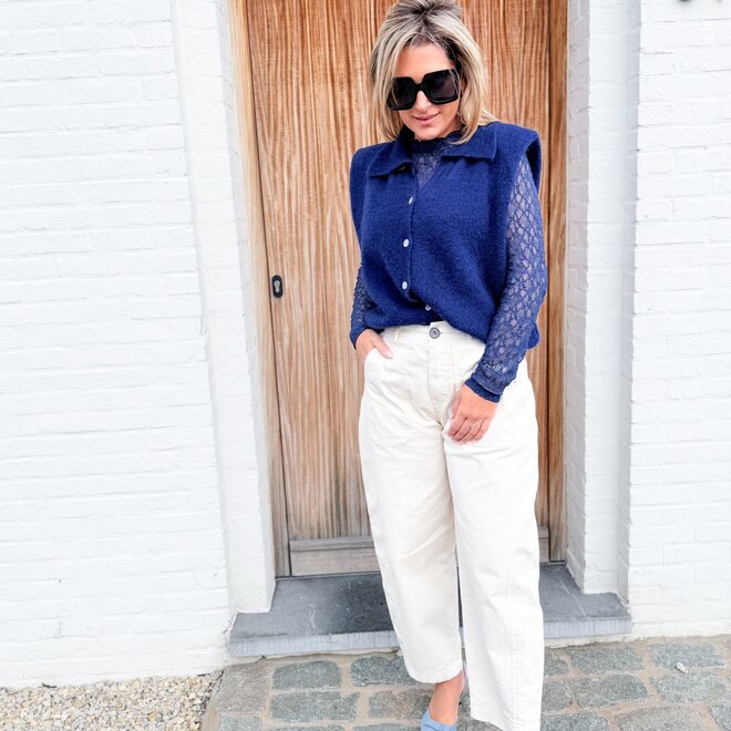 Barrel love pants ecru