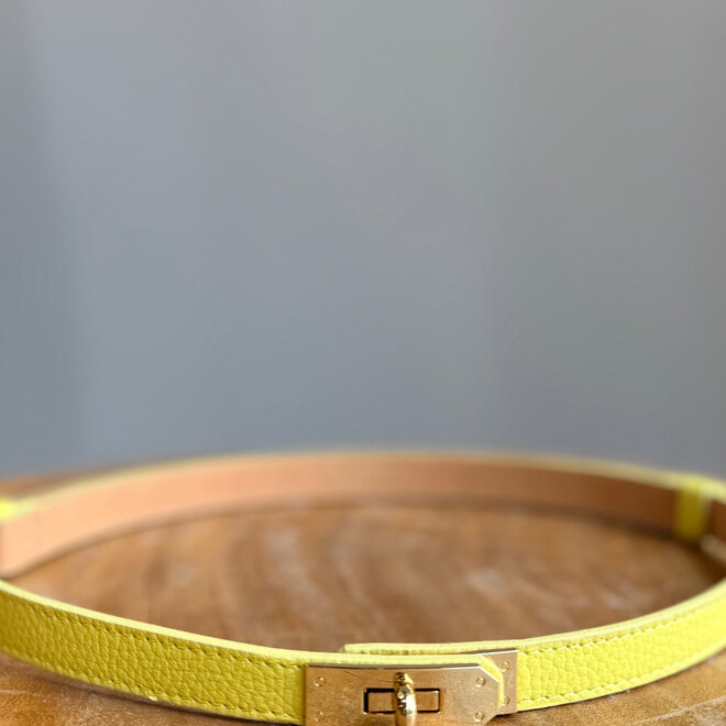 Verstelbaar riempje yellow