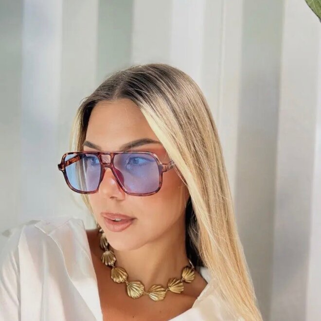 Annakey never keopard sunglasses