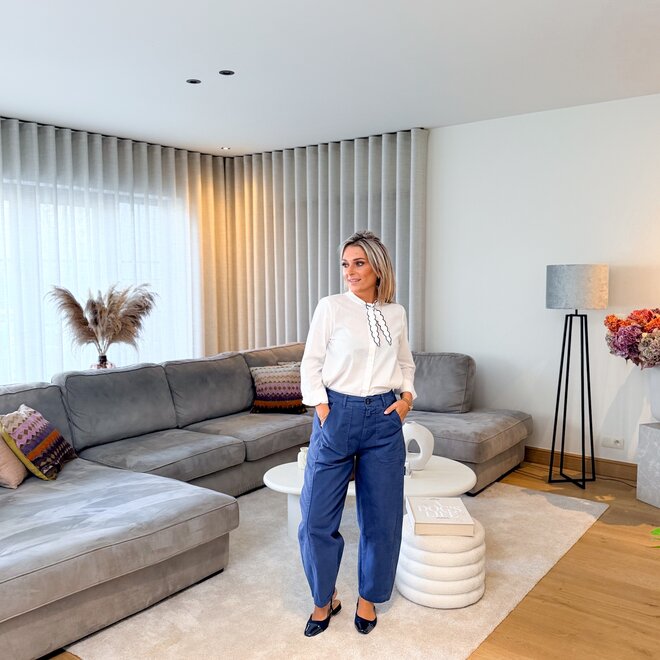 Barrel love pants marine