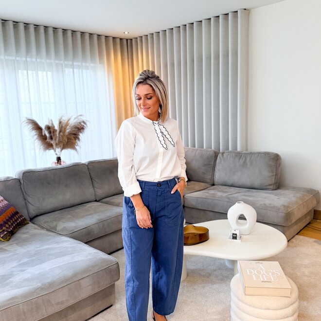 Barrel love pants marine