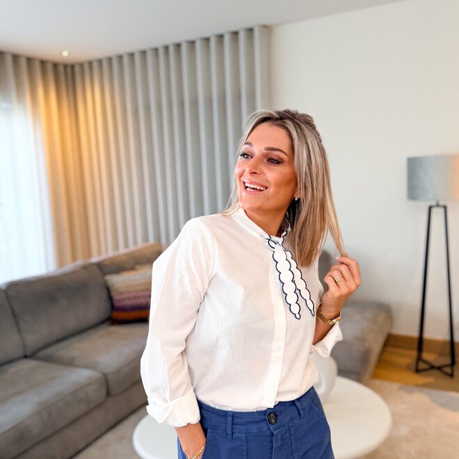 Barrel love pants marine