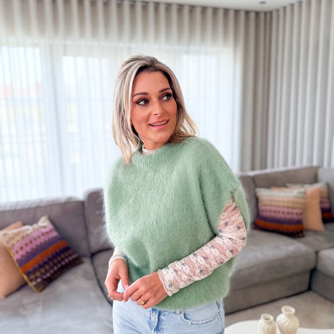 Fiesta debardeur olive