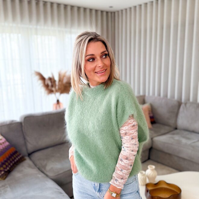 Fiesta debardeur olive