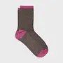 Billy glitter bronze blush socks