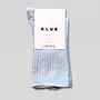 KLUE Pointelle fine rib socks hemelsblauw