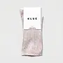 KLUE Pointelle fine rib socks beige