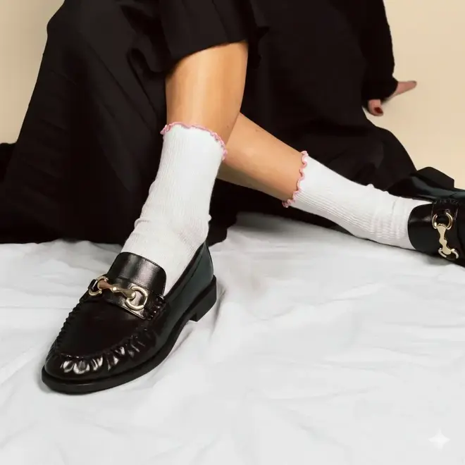 Klue rushes socks pink