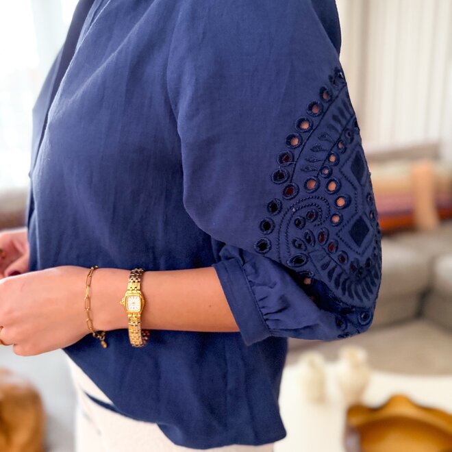 Marine tinted hemdje