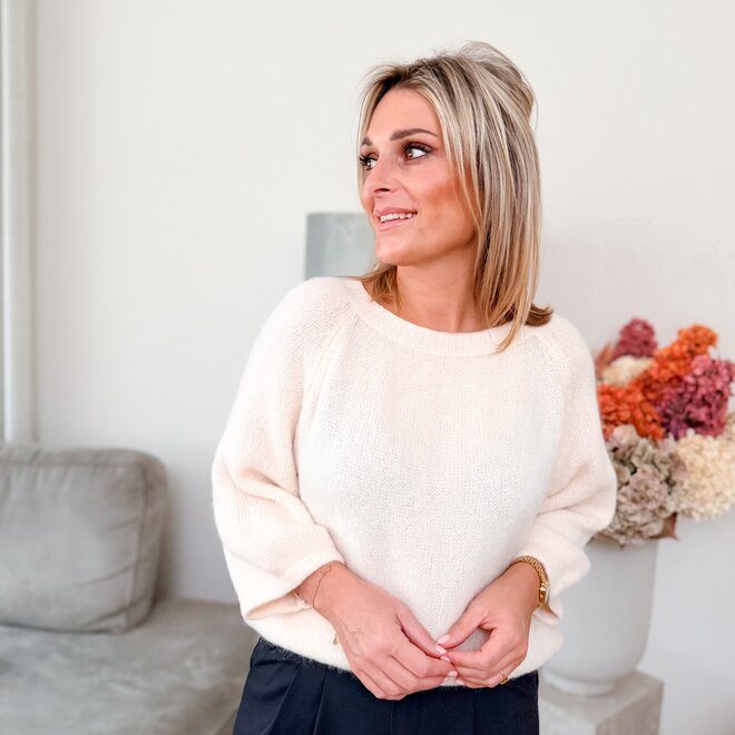 Breeze belle knit ecru