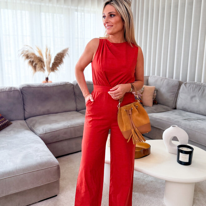 Élan one jumpsuit rust