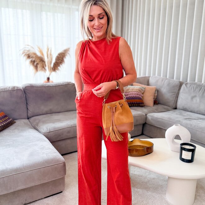 Élan one jumpsuit rust