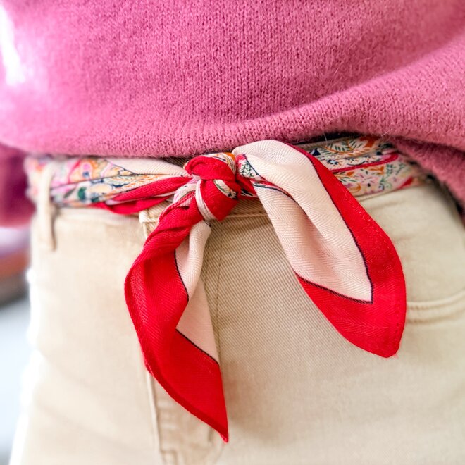 Dessin cashmere scarf