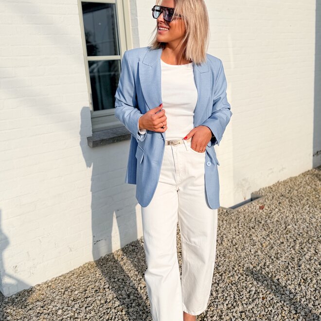 Élane blazer Light blue