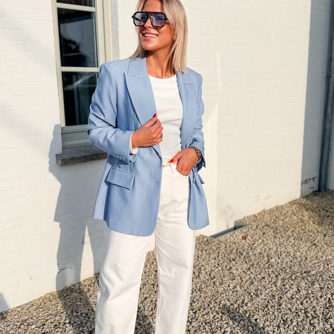 Élane blazer Light blue