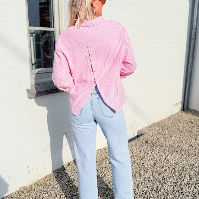 The button stripe hemdje