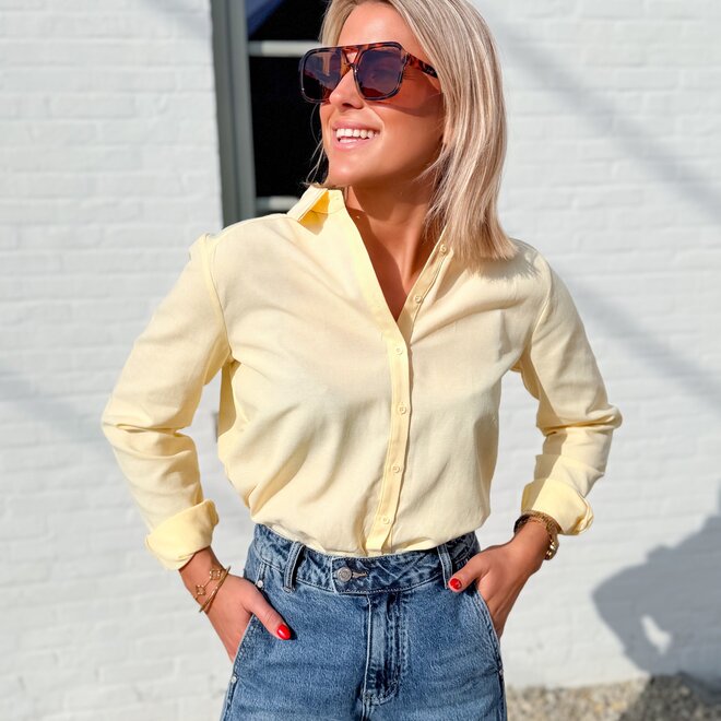 Essential base hemdje yellow