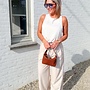Flow fit pants sand