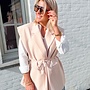 The frame sleevless vest beige