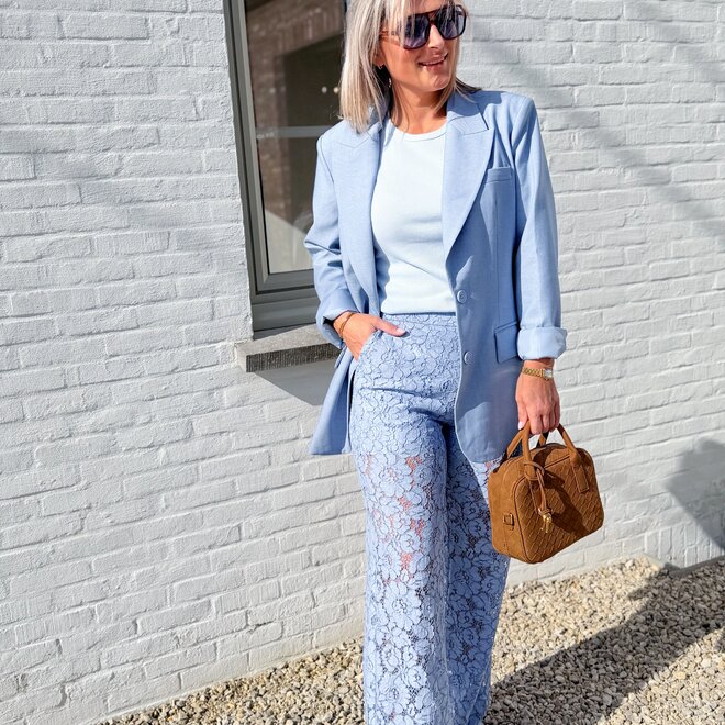 Élane blazer Light blue