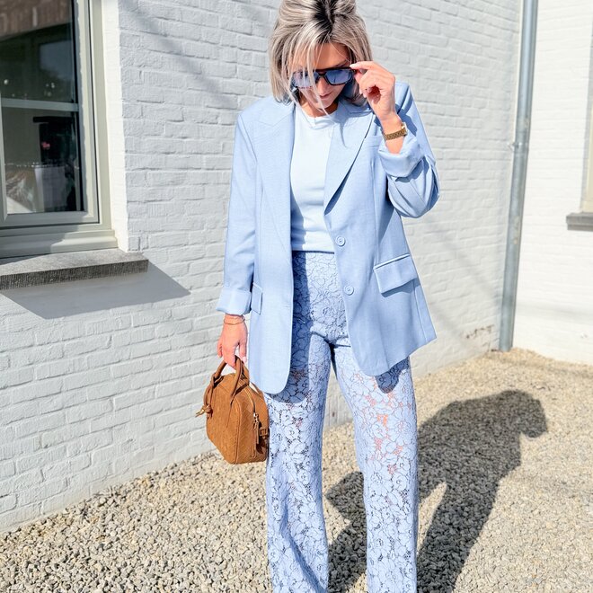 Élane blazer Light blue