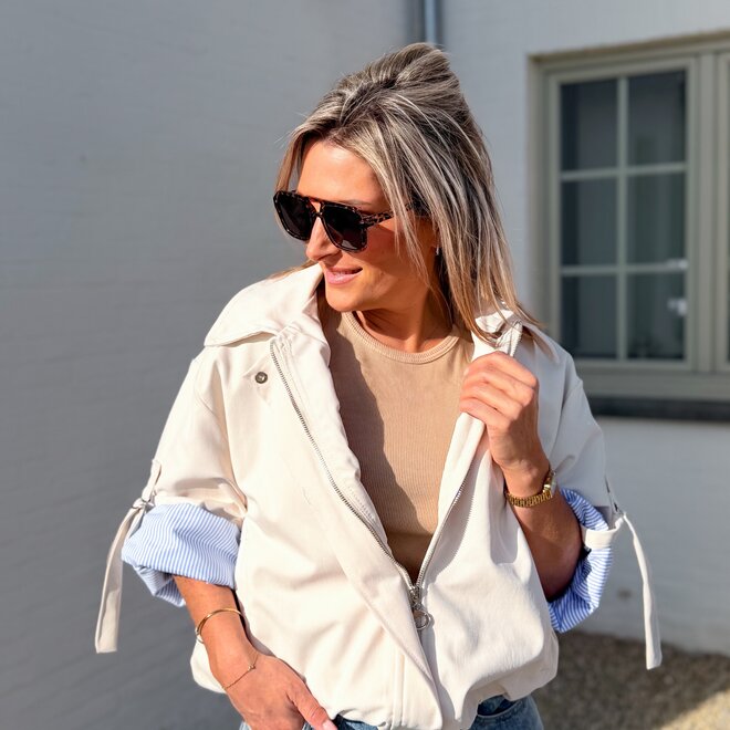 The aspen jacket beige