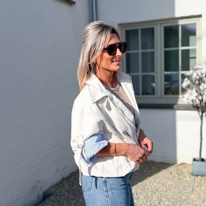 The aspen jacket beige