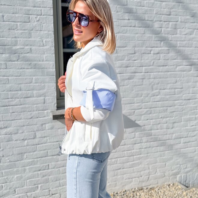 The aspen jacket white