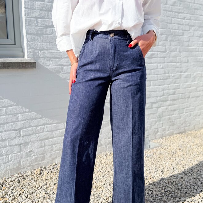 The Milano trouser blue