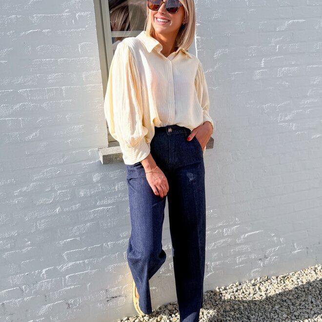 The Milano trouser blue