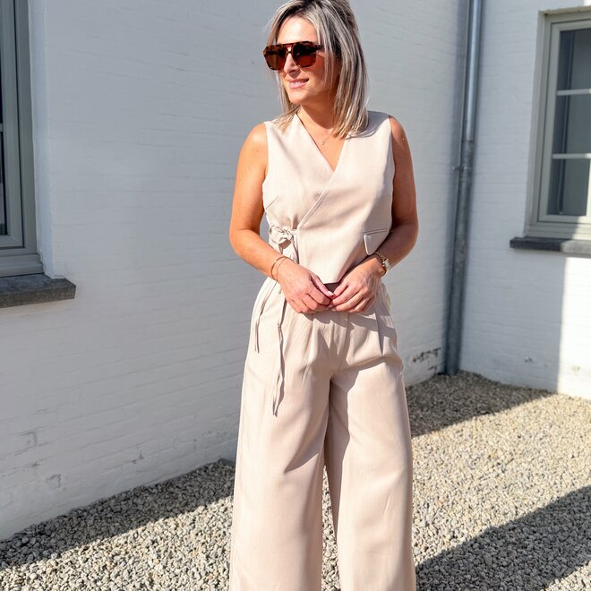 The owned it trouser beige