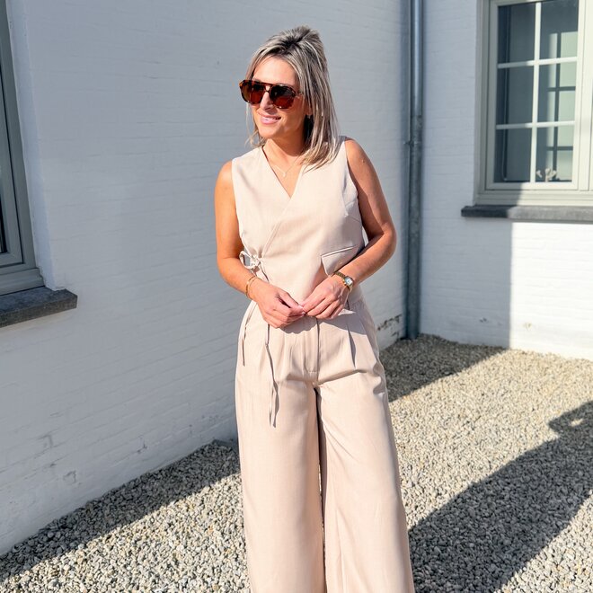 The owned it trouser beige