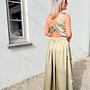Aura satin look dress