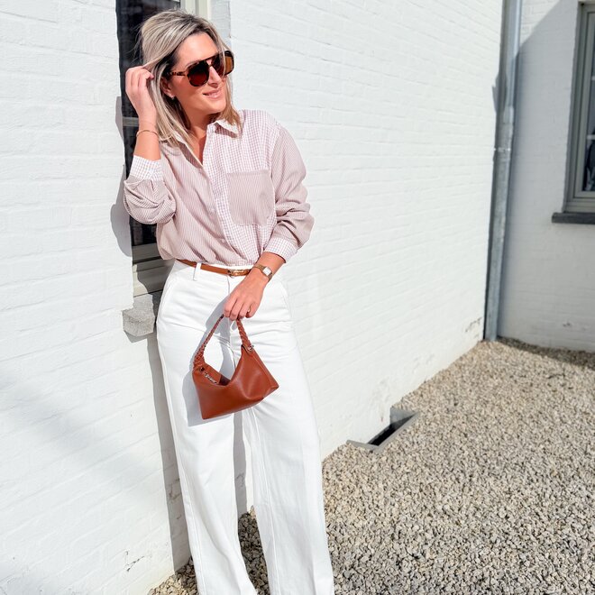 The Milano trouser white